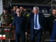 Охоронець Дуди приїхав до Києва із шевроном організації, причетної до злочинів проти українців (фото)